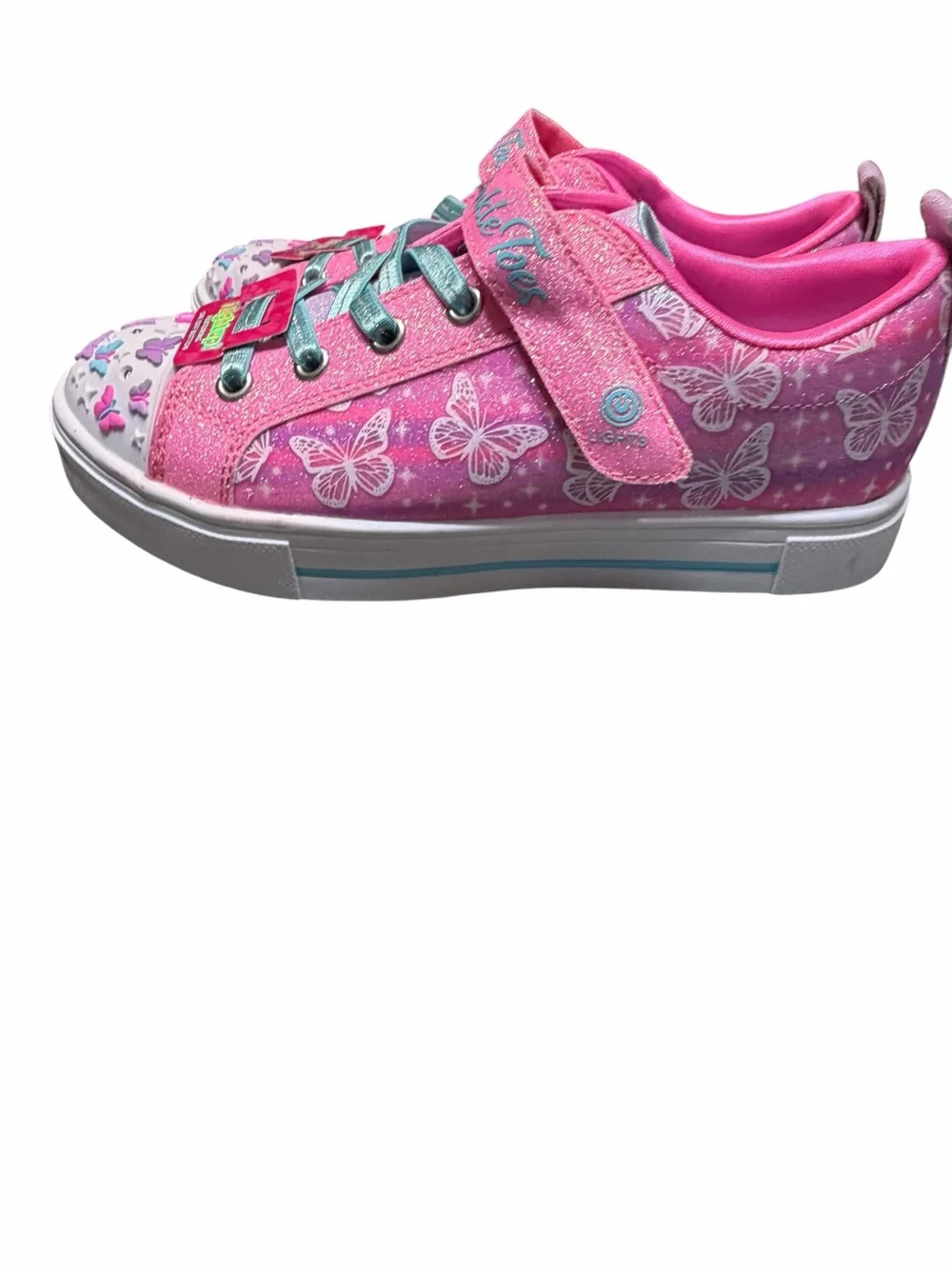 Sketcher’s PinkTwinkle toes Light-Up Sneakers